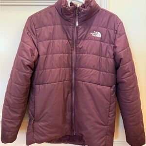 The North Face Plum Quilted Jacket
